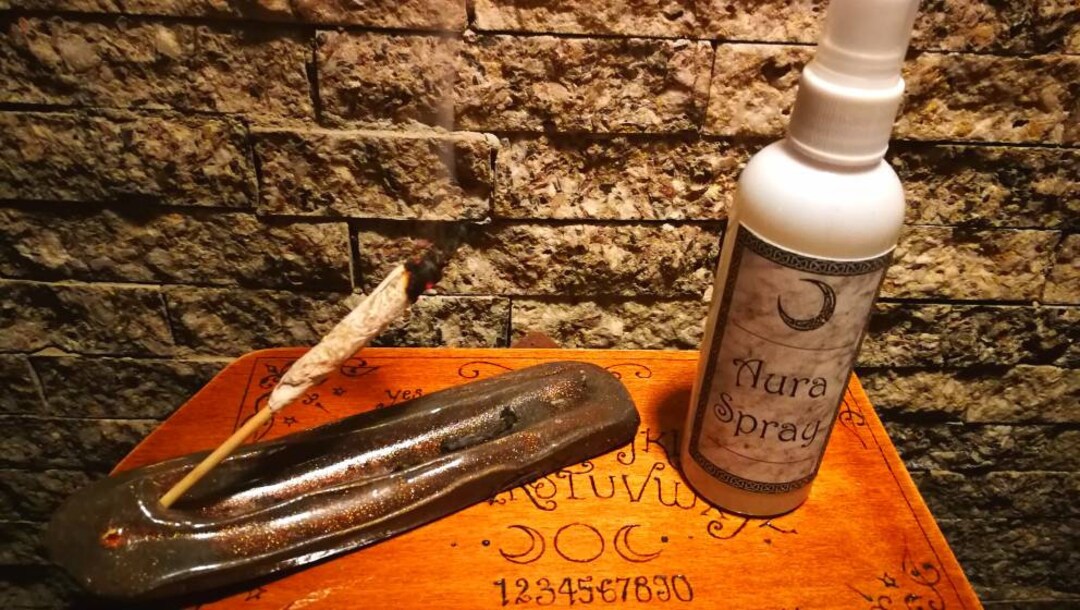 Incense Set Cleaning / House Cleaning With Incense Sticks, Spray and