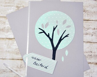 Sympathy card tree