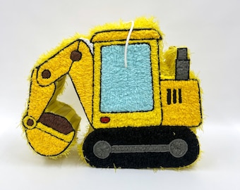 Excavator construction piñata