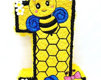 Beehive piñata, Piñata de abejitas, First year piñata