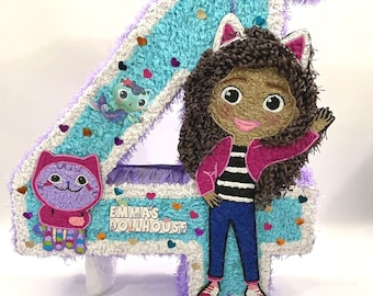 Mädchen Piñata/ Piñata para cumpleaños / Individuelle Pinata