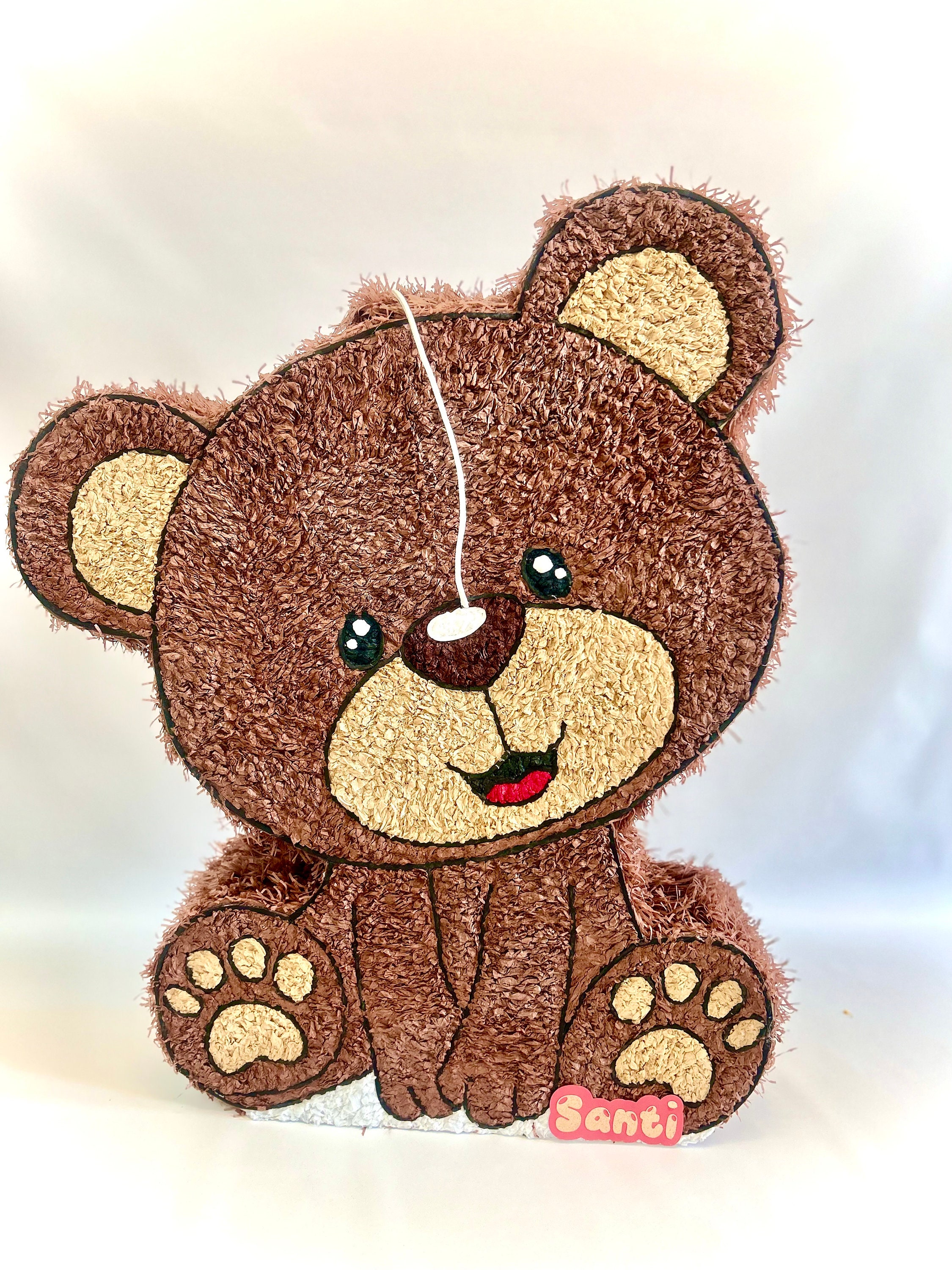 Teddy bear piñata/First year piñata/Cute bear piñata/baby shower piñata