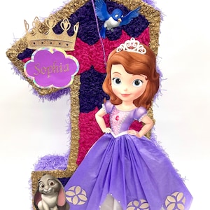 Princess Sofia inspired piñata