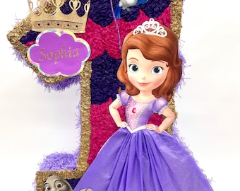 Princess Sofia inspired piñata