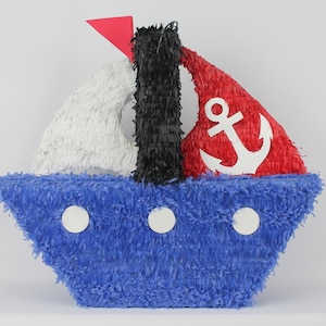 Boot Pinata/ Boot Pinata/ Nautisches Thema Geburtstag/ Boot Party/ Fiesta de Marinero