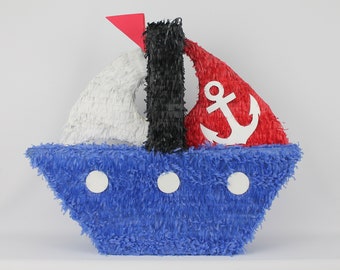 Boat Pinata/ Boat Pinata/ Nautical theme Birthday/ Boat Party/ Fiesta de Marinero