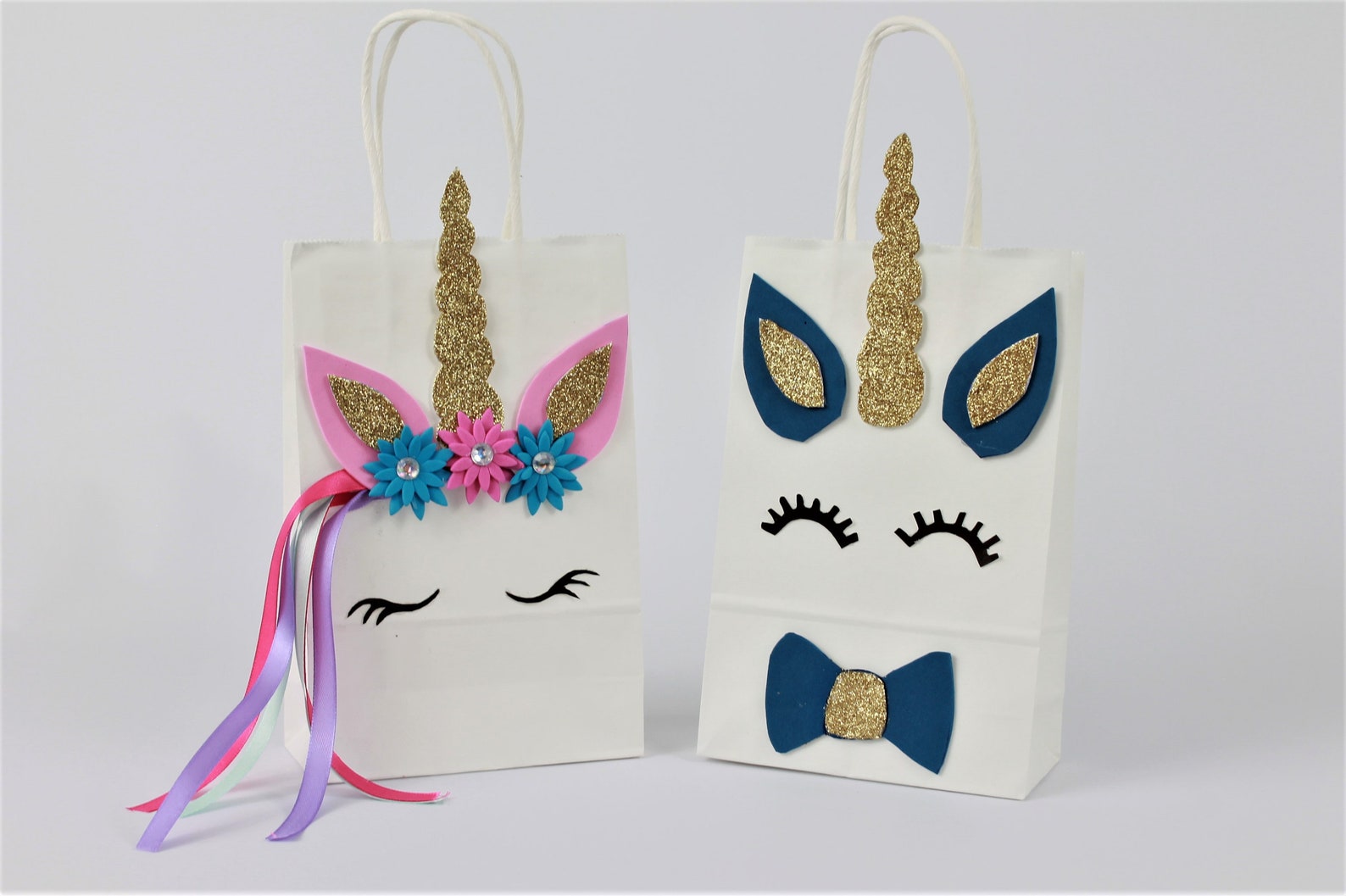 Unicorn Goody Bags Unicorn Party Unicorn Paper Bags pckg of Etsy
