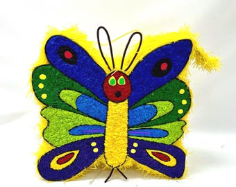 A Butterfly, a very hungry caterpillar inspired pinata