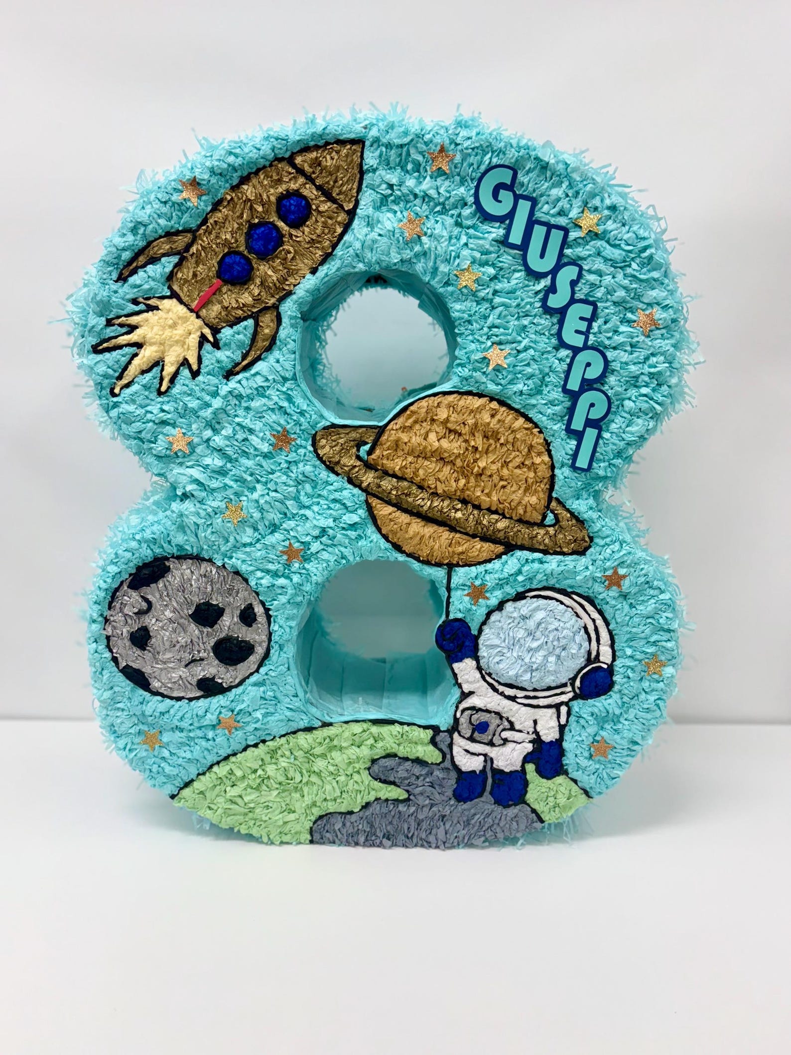 Space Shuttle/astronaut Piñata/ Piñata Para Cumpleaños/ Custom Pinata ...