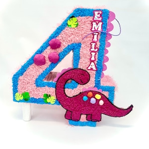 Dinosaur pinata/Dinosaur themed party/ Piñata de dinosaurio