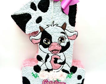 Kuh-Piñata/Piñata für das erste Jahr/Bauernhof-Piñata/Piñata para cumpleaños/Custom Pinata