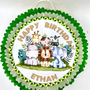 Piñata animaux du zoo/Piñata fête du zoo