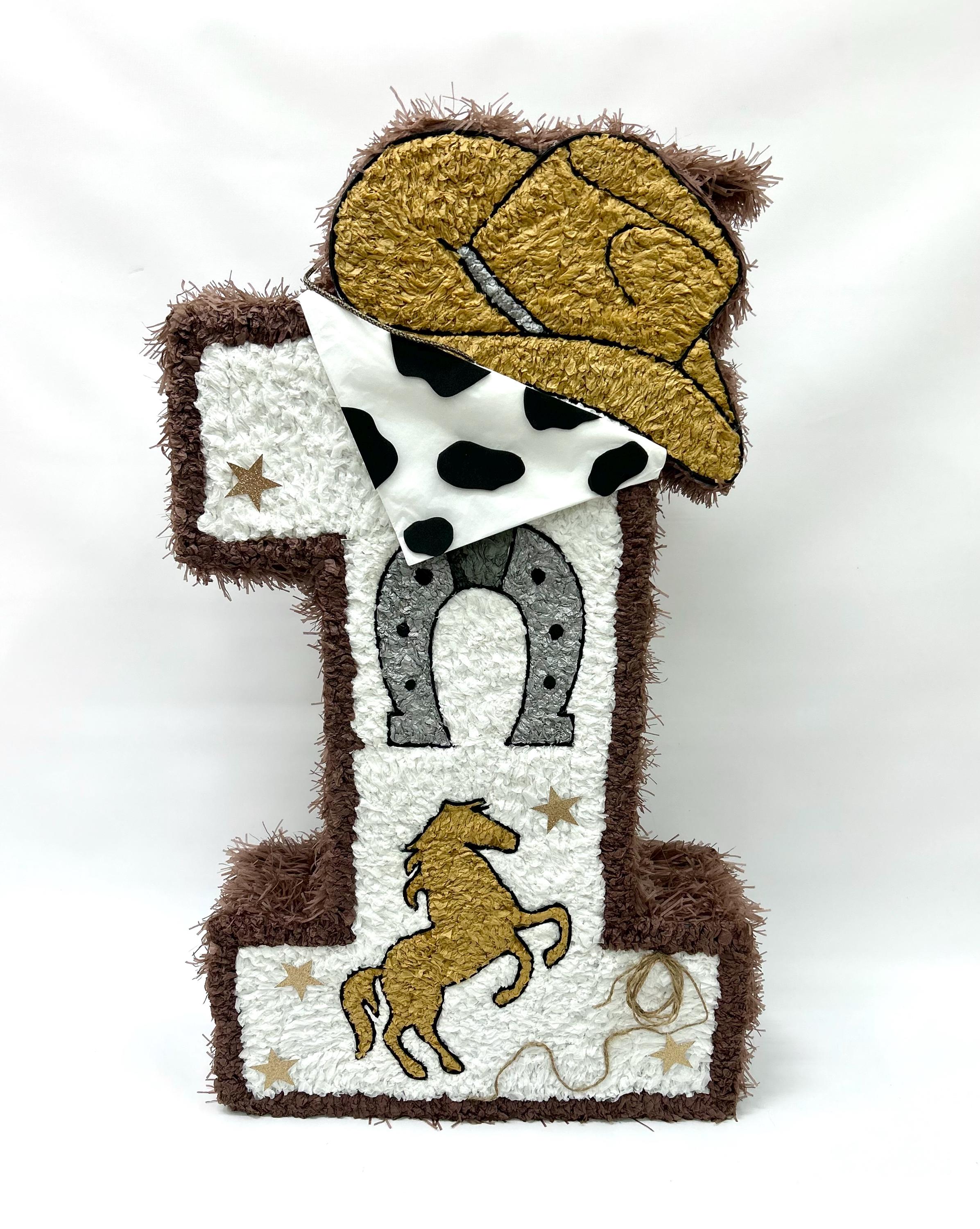 Cowboy piñata/First year cowboy piñata