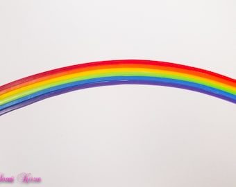 Wax Rainbow Stripes