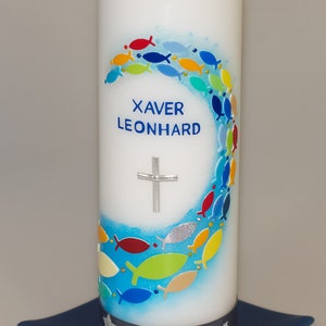 Baptismal candle Lennart image 1