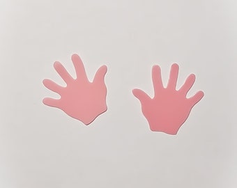 vrije keuze van kleur wax handen