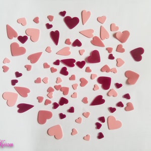 Free color choice wax-hearts colors mix image 1