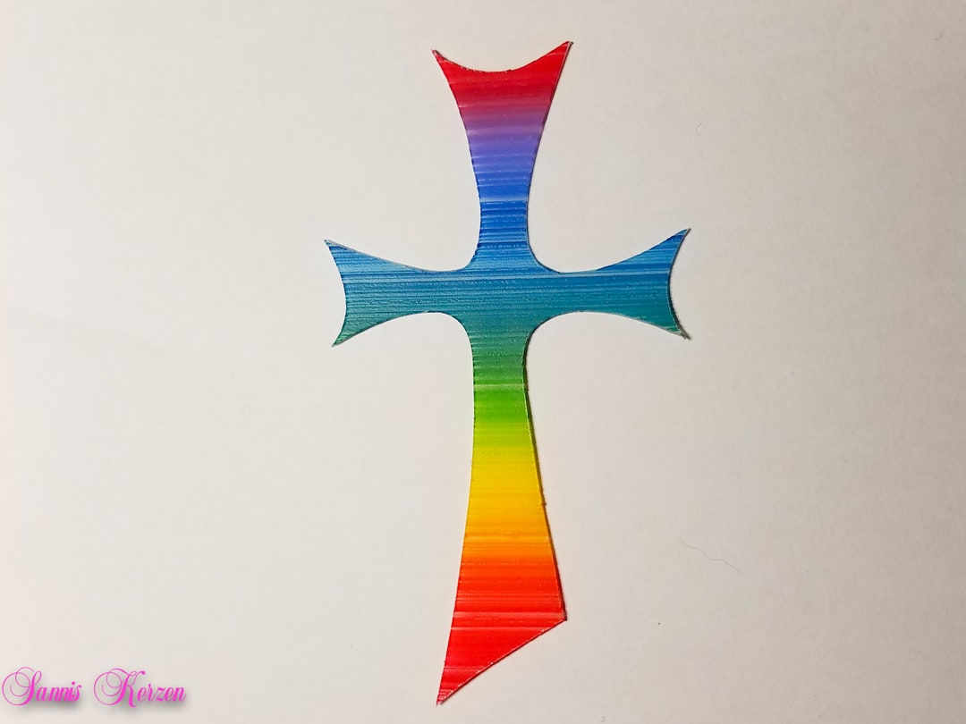 Free Color Choice Large Wax Cross - Etsy