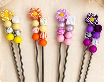 Amigurumi Sticks BLUME • Sewing Sticks • Nähstäbchen • Häkelzubehör für Häkeltiere • DIY Werkzeug • Set á 2 Stück • Art.-Nr. AS018
