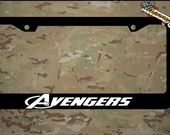 Hulk Chrome Plastic License Plate Frame Marvel