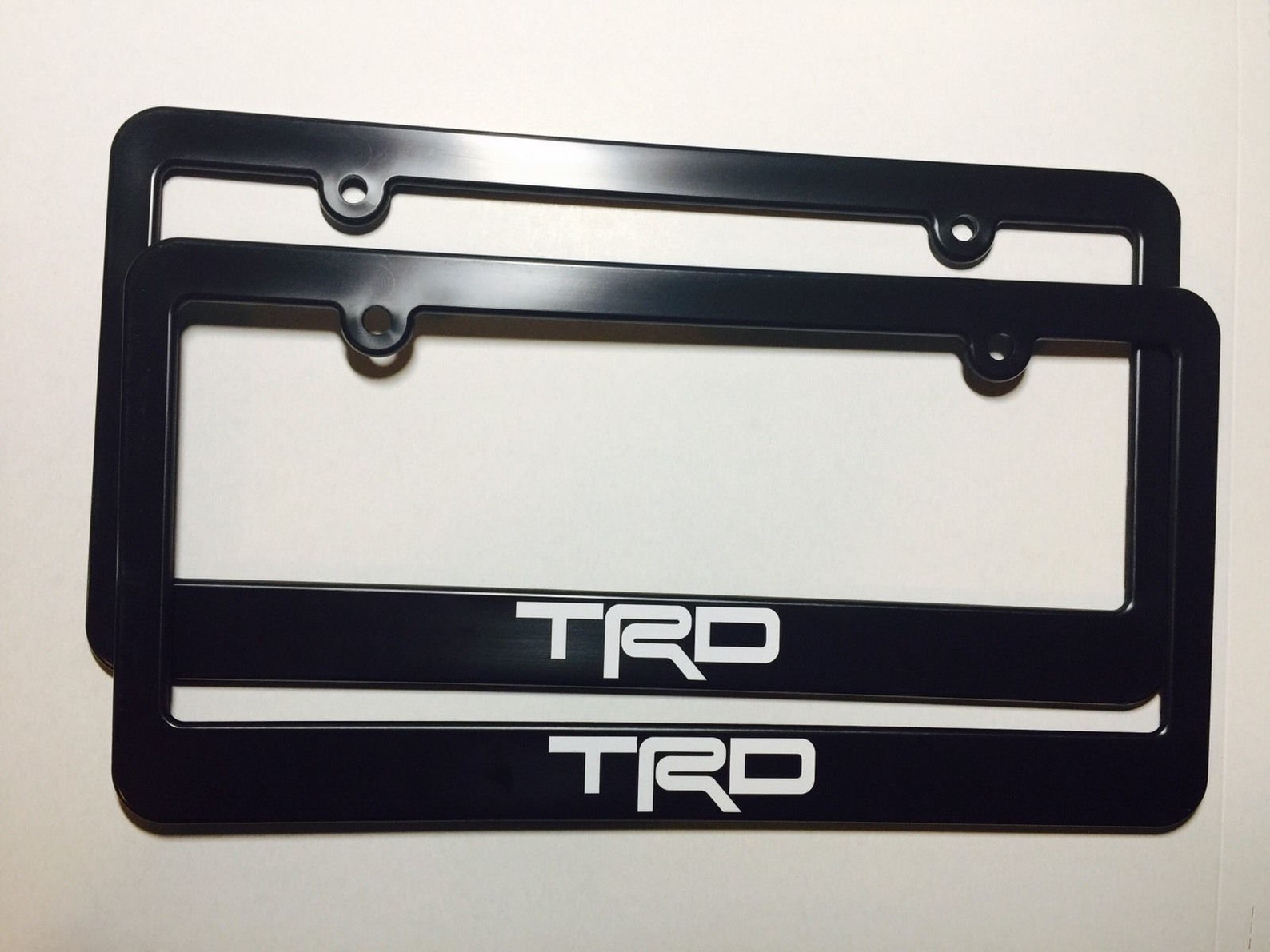 Toyota Racing Development TRD License Plate Frame Holder Vinyl Etsy