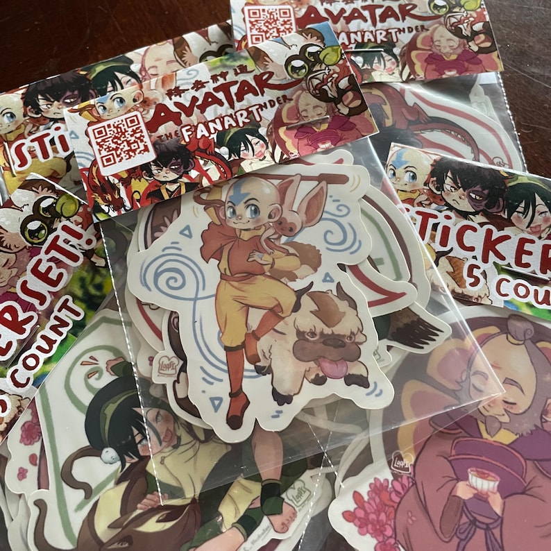 Avatar ATLAB Stickers - 3