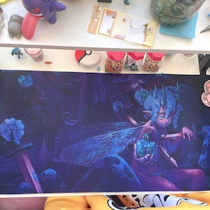 Fairy Forest Jumbo Desk Mats - 28&quot;x14&quot;