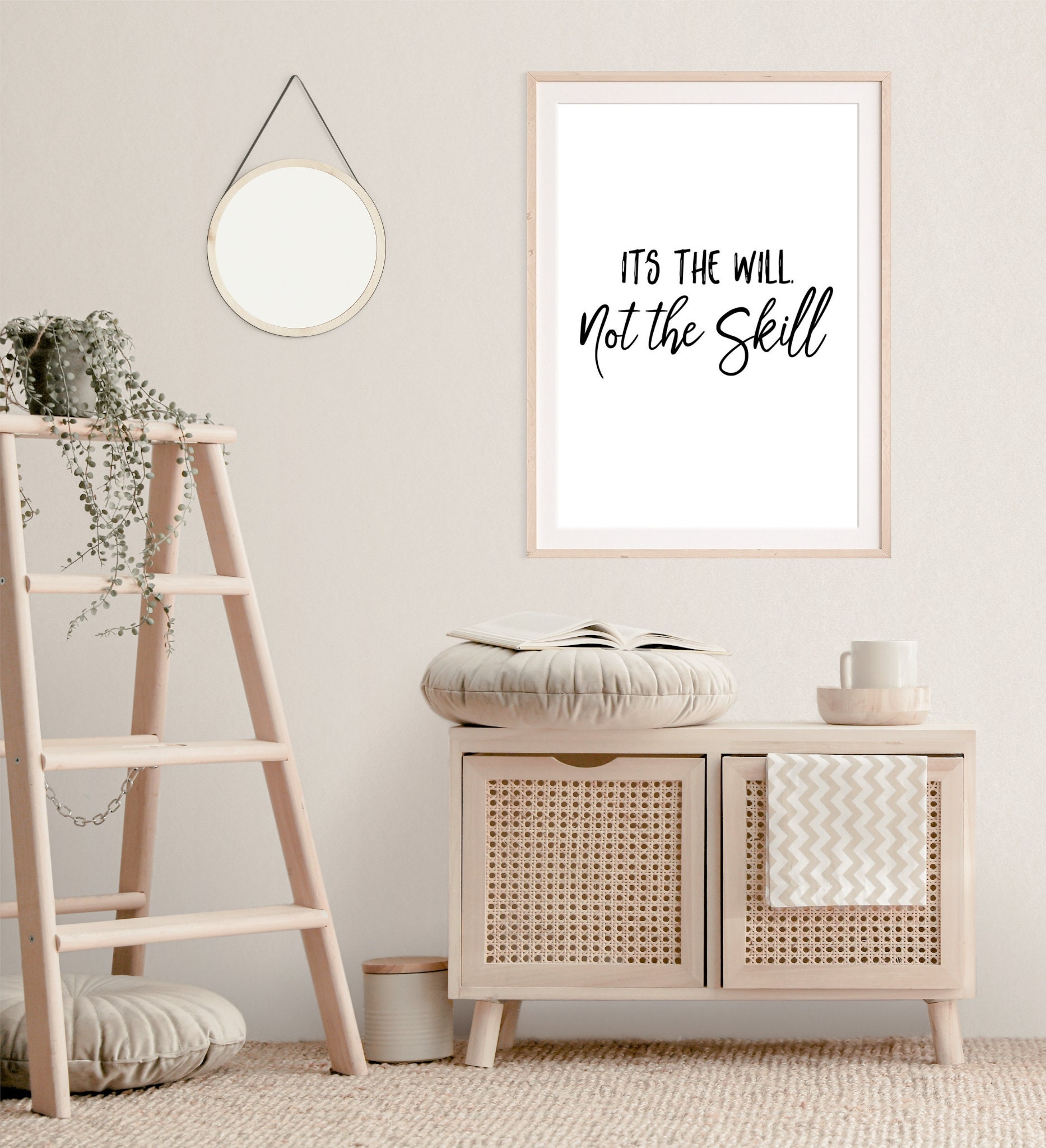 Set of 6 Motivated Wall Art