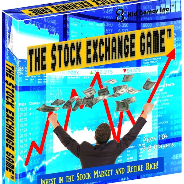 Stock Market Board Game Etsy