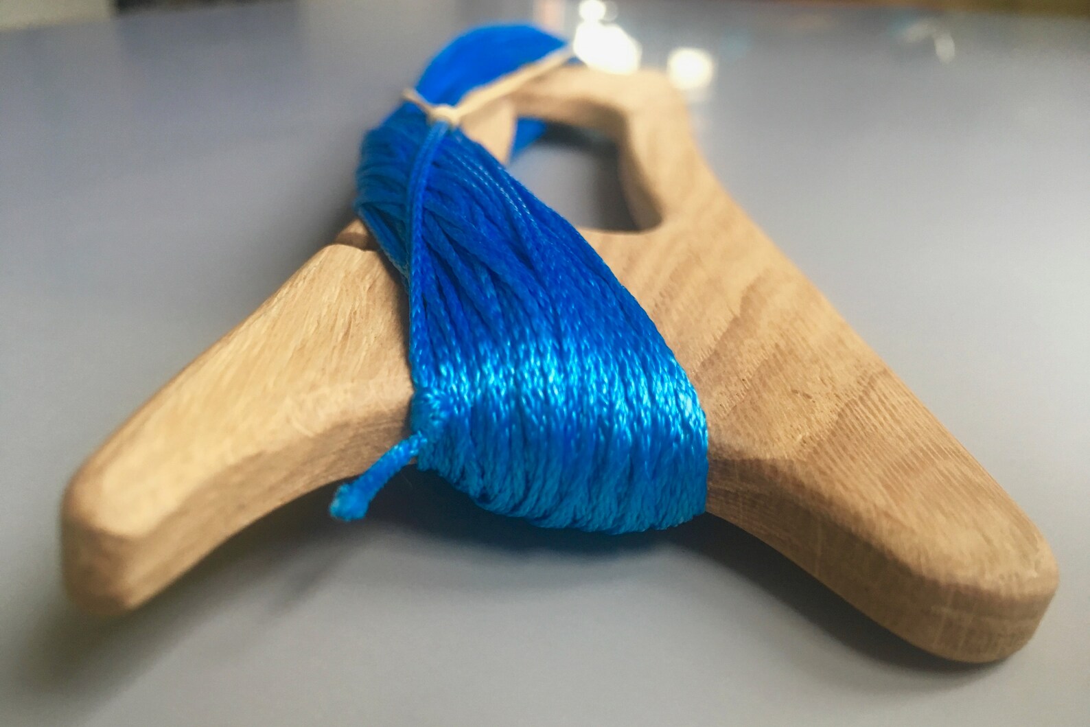 Oak wood kite winder with flying line Etsy