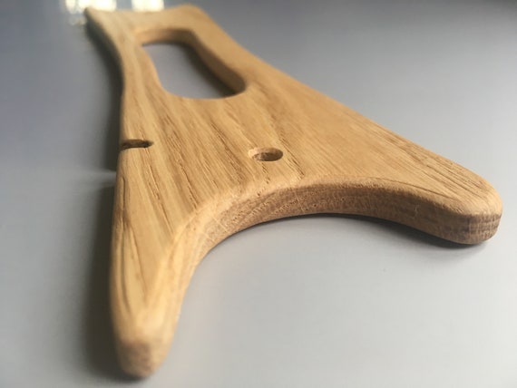 Oak wood kite winder