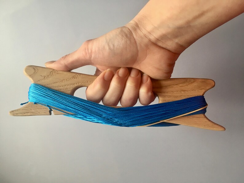 Oak wood kite winder with flying line Etsy