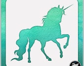 Unicorn 1 - Durable and reusable stencil for DIY painting, crafting and scrapbooking projects