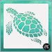 Turtle #3 - Durable and reusable stencil for DIY painting, crafting and scrapbooking projects 