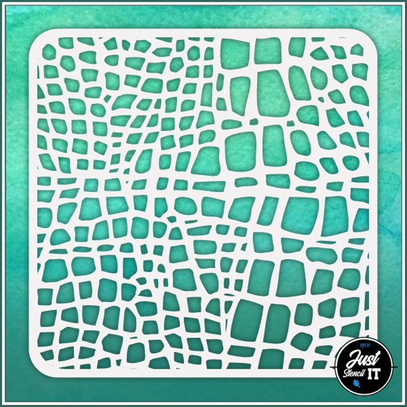 Snake Skin 1 Durable And Reusable Stencil For DIY Painting Crafting snake-skin-1-durable-and-reusable-stencil-for-diy-painting-crafting