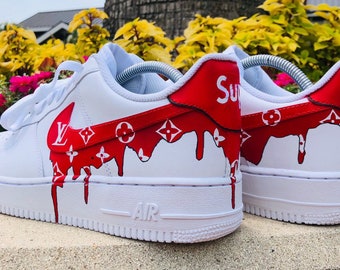 air force 1 supreme louis vuitton