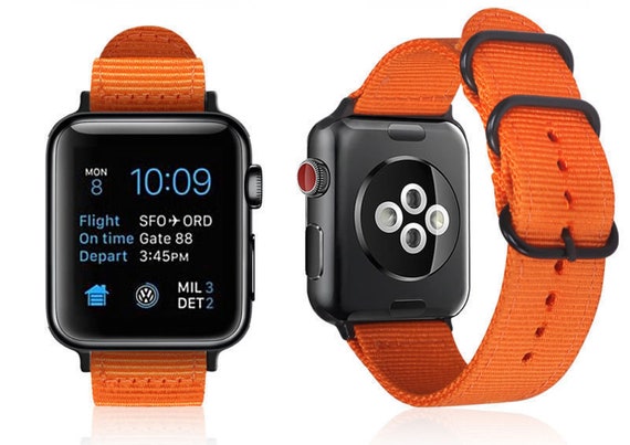 Orange Apple Watch Band for Apple Watch Series 1 Series 2