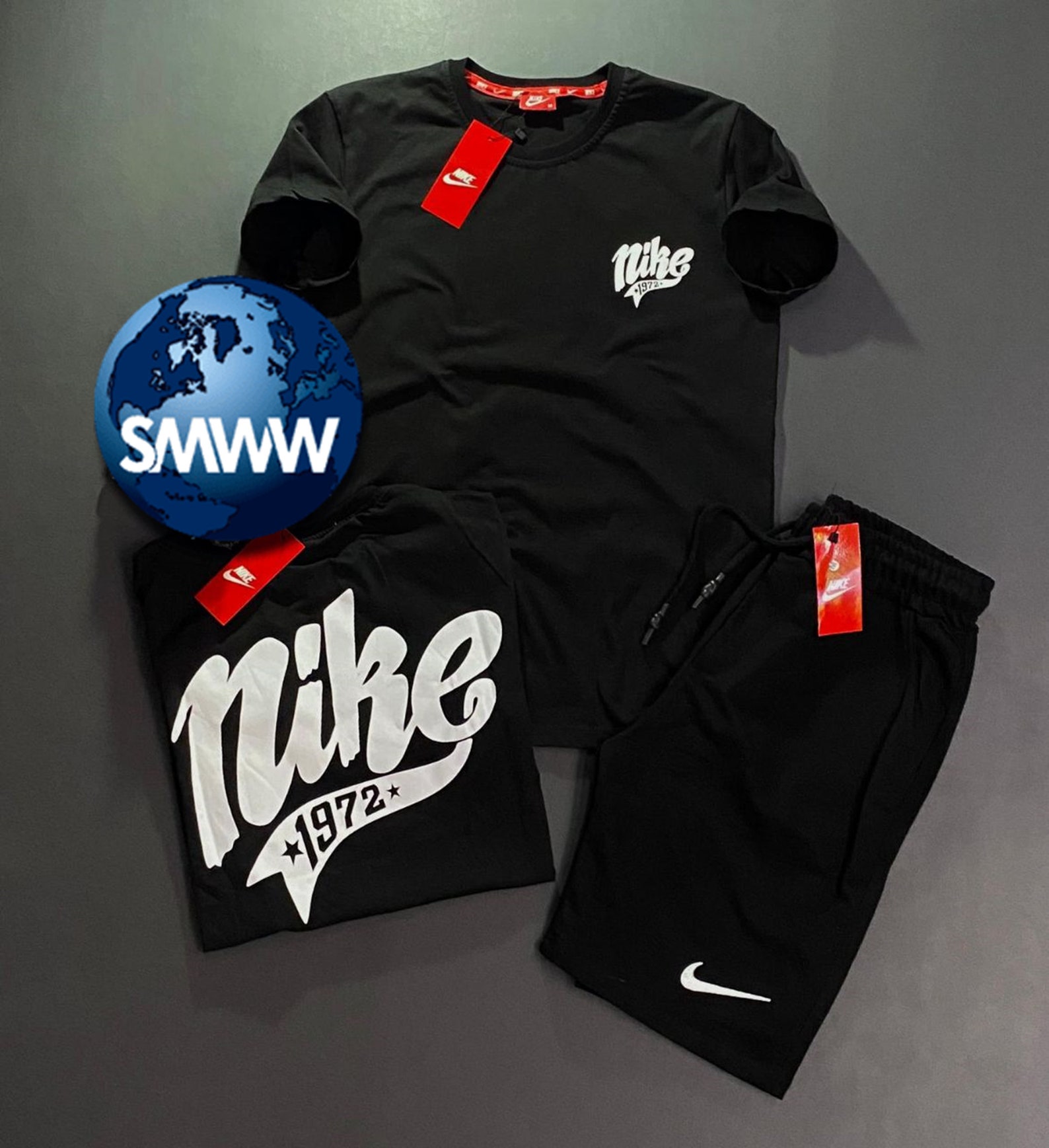 mens short sets nike