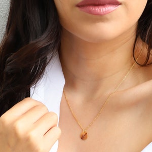 Dainty Initial Necklace Sterling Silver Engraved Initial Necklace Personalized Necklace Custom Name Necklace Silver Jewelry