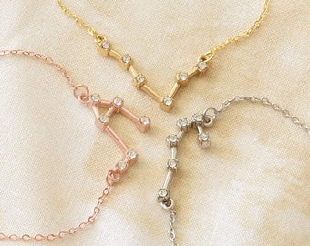 Sternzeichen Armband: Konstellation Astrologie Schmuck, Geburtstag Geschenk