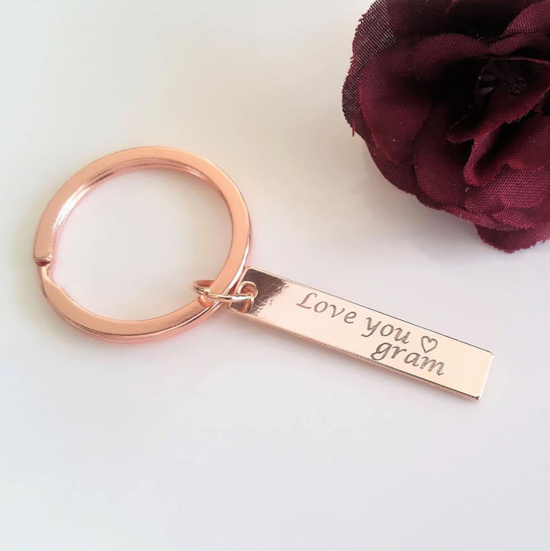 Handwritten Memorial Keychain Personalized With Name or Handwritten Memorial Keychain Personalized With Name or