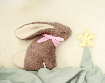 Music box rabbit brown with melody of your choice