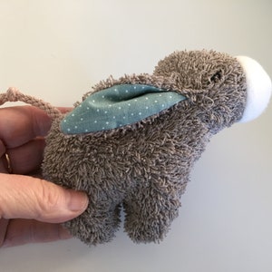 Mini donkey with desired ears as a cuddly toy or rattle image 2