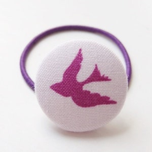 Hair gum swallow fabric knob image 4