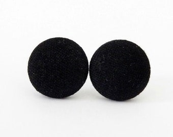 Studs Fabric Button The Little Blacks