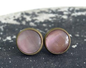 Stud Earring Pair with Cabochon Picture Digital Camera DSLR-dial icons bronze different sizes Stud Earring Pair with Cabochon Picture Digital Camera DSLR-dial icons bronze different sizes