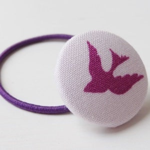 Hair gum swallow fabric knob image 3