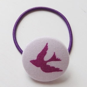 Hair gum swallow fabric knob image 2