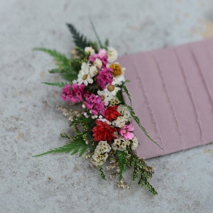 Rustic pocket boutonniere, Woodland dried boutonniere, Vintage or country wedding, Dried Flower Grooms Buttonhole