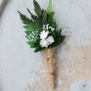 Rustic wedding buttonhole, Woodland boutonniere, Forest wedding, Greenery Grooms Buttonhole, Forest boutonniere, winter buttonhole